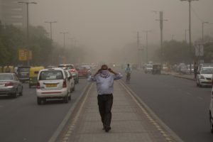 Delhi dust-storm