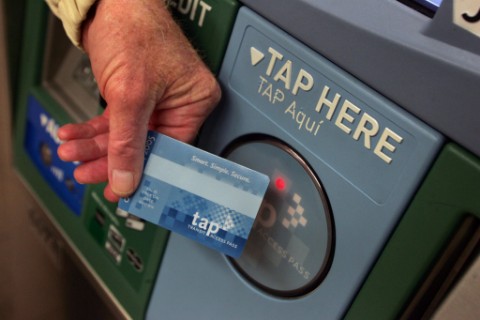 Aqua line Metro smart card