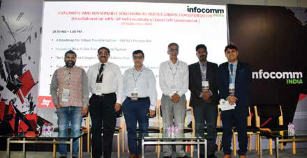 ‘Futuristic and Sustainable Solutions to India’s Urban Transportation’ explored at InfoComm 2018