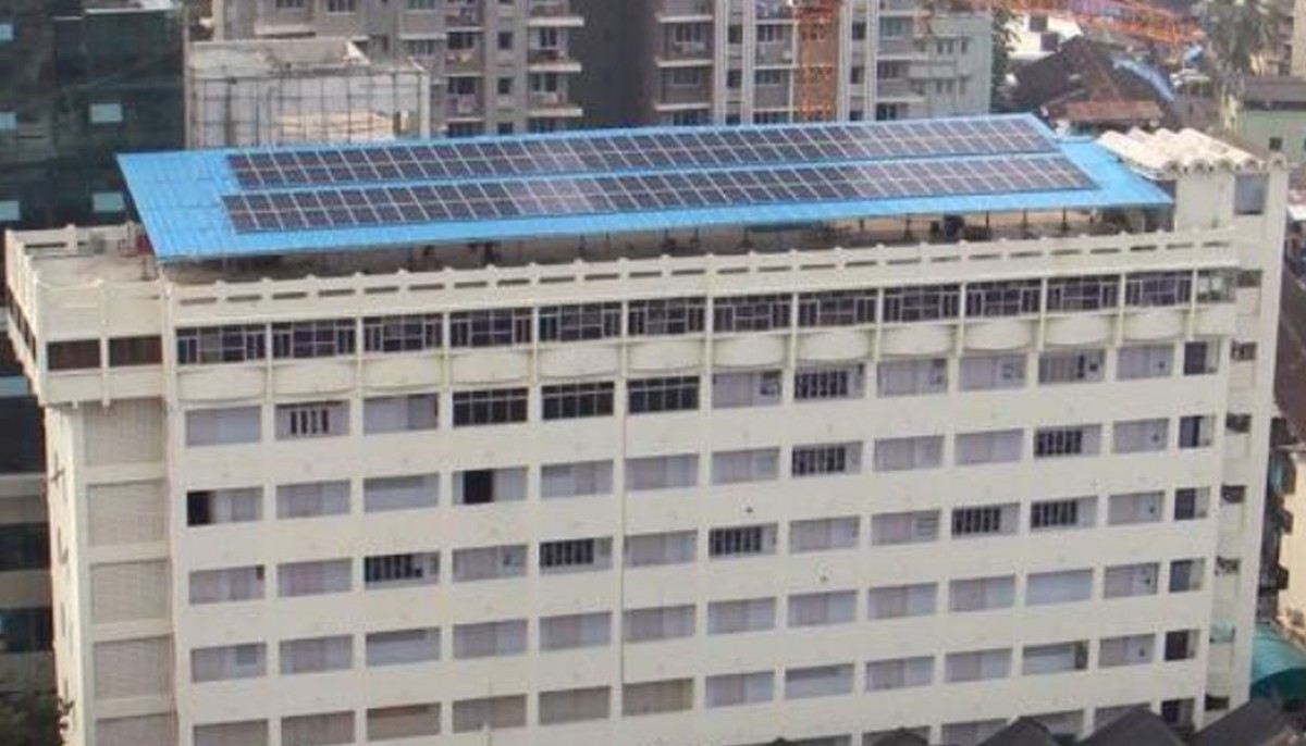 first solar-powered campus in south Mumbai