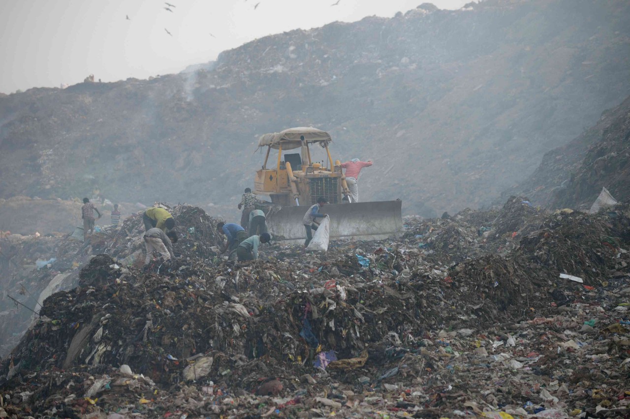 Bhalswa landfill