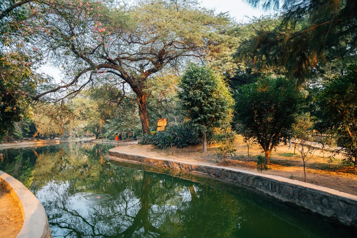 Heritage lakes in Delhi