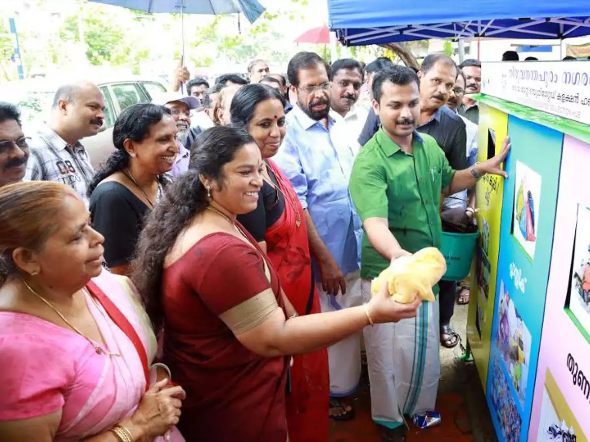 Dry waste collection hub inaugurated