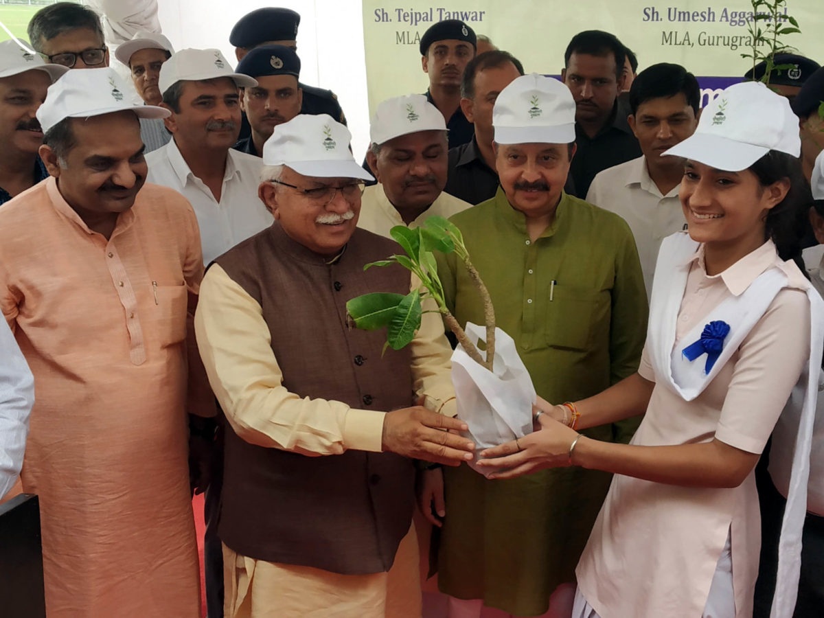 Haryana CM launches ‘Paudhagiri’ to increase state’s greenery