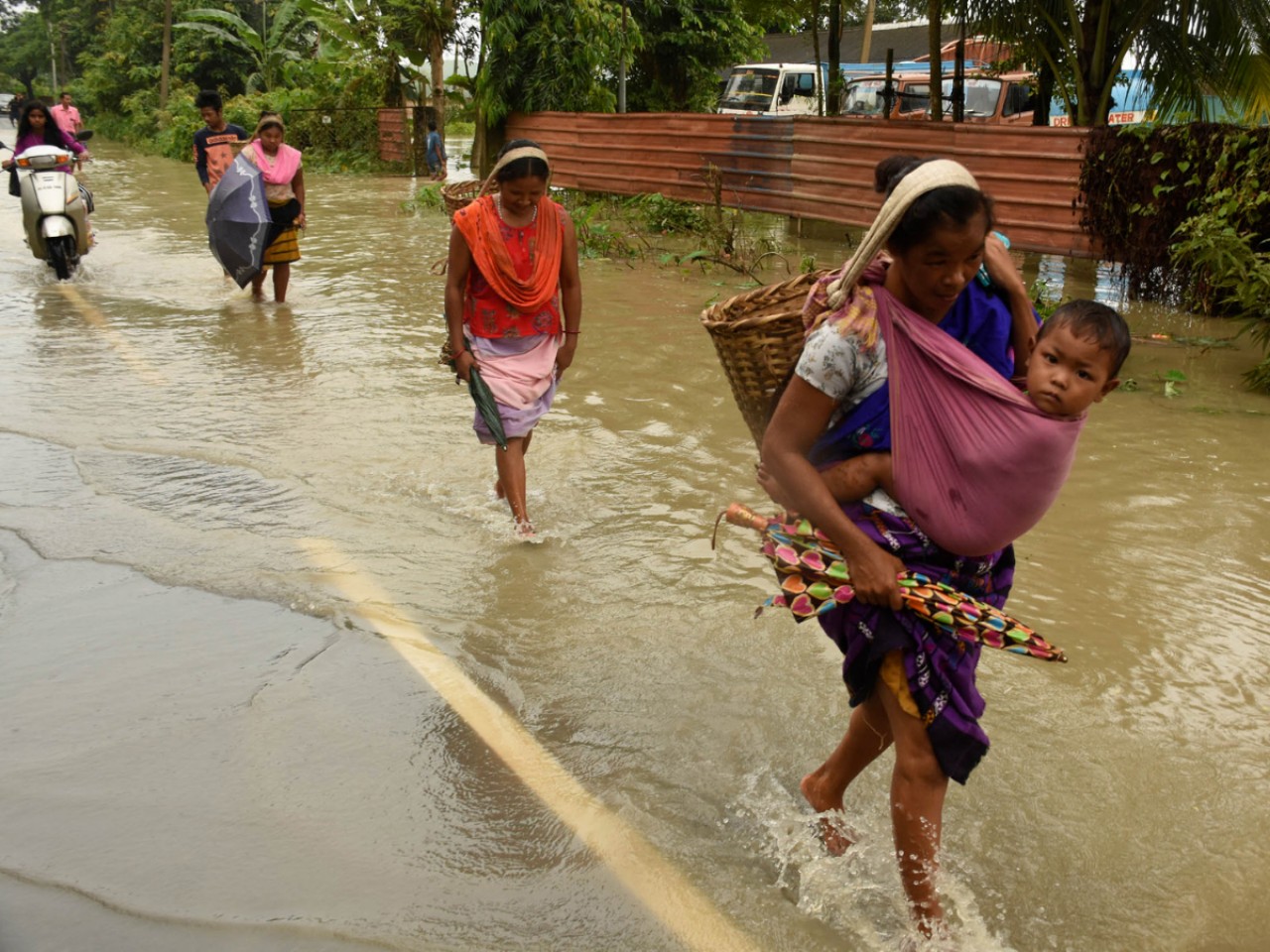 North-east India struggles with massive floods