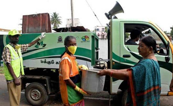 wet waste collection vehicles in Coimbatore