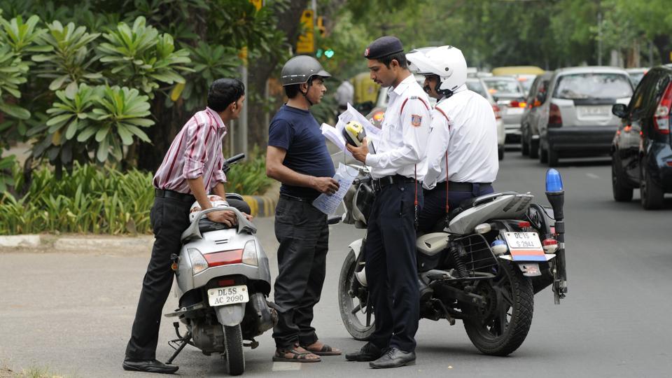 Heavy fines for neglecting traffic rules with new motor vehicle act
