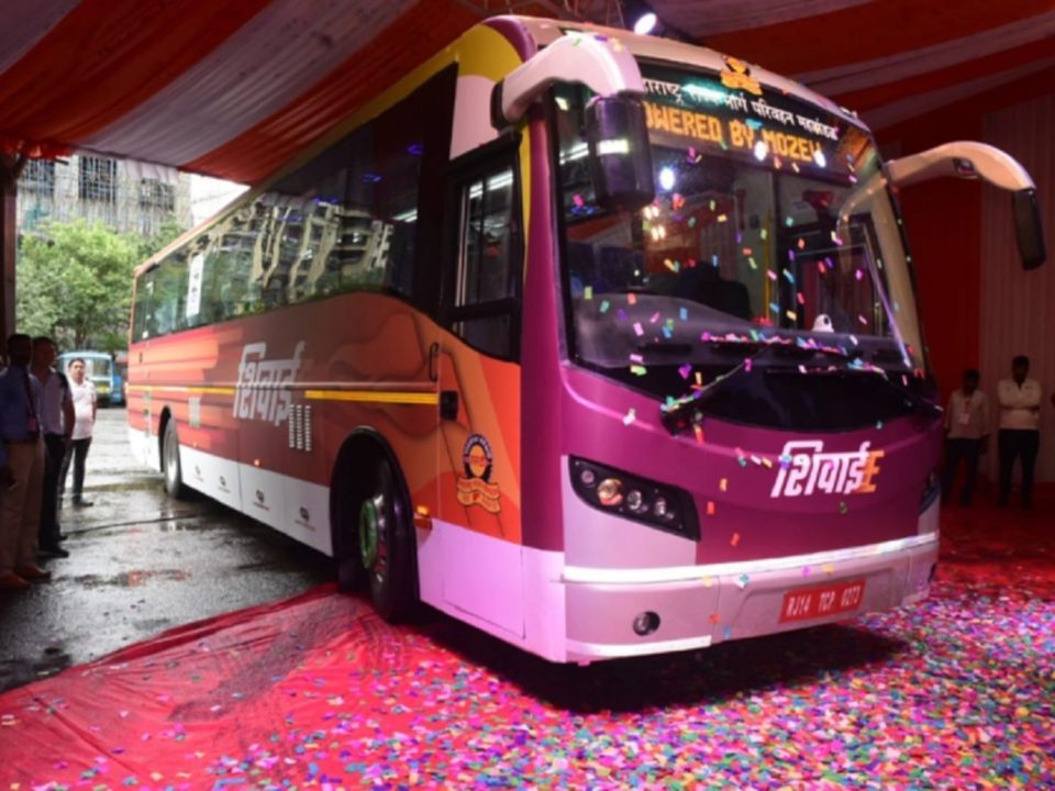 MSRTC launches India's first intercity electric bus