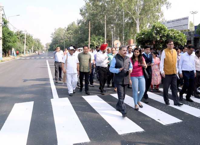 IOCL constructs road from single-use plastic waste in Faridabad