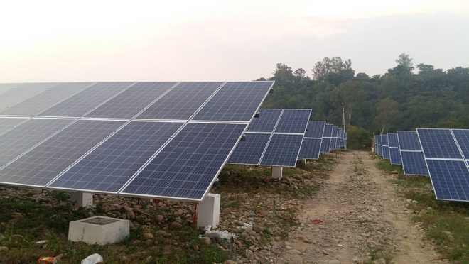 HP commissions solar power plant in Hamirpur