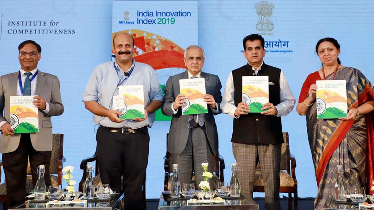 Delhi tops Niti Aayog’s Innovation Index across India
