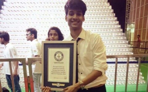 Delhi students set 2 environmental world records