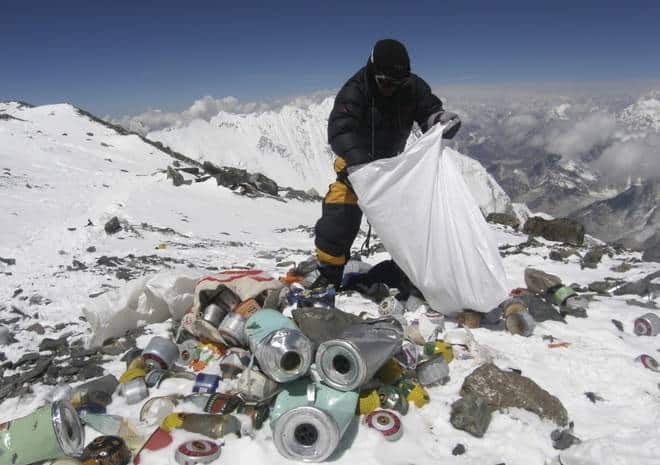 Recycled waste from Everest trending in Nepal