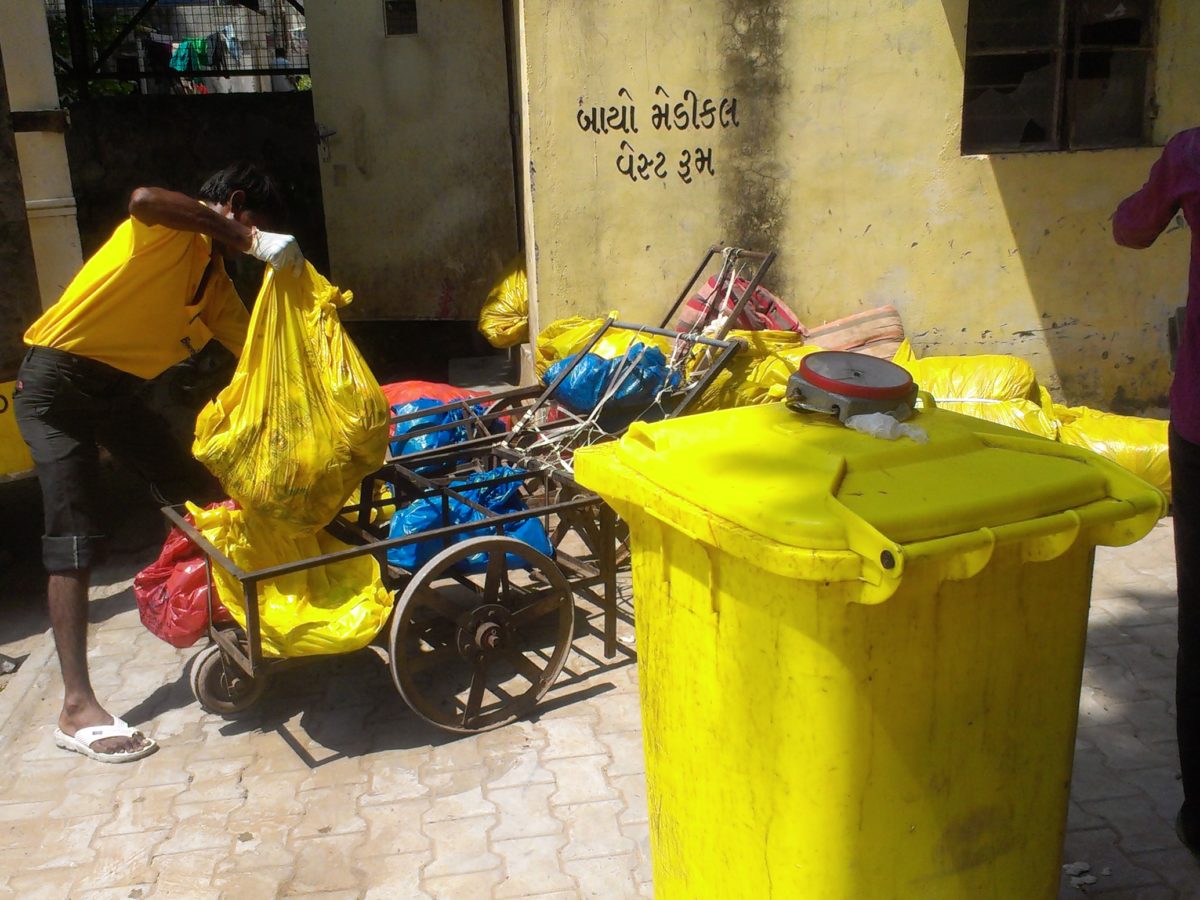 AMC to put yellow bins for bio medical waste disposal