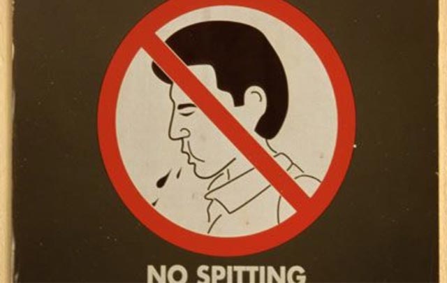Telangana imposed ban on spitting in public places