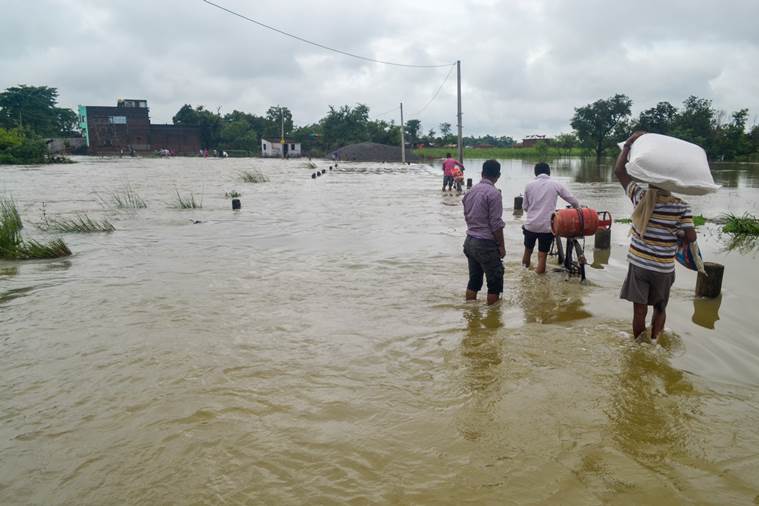 Flood havoc in Assam and Bihar; nearly 4 million affected