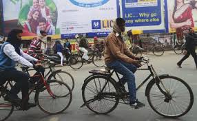 Cycles for green mobility in Millennium City of India