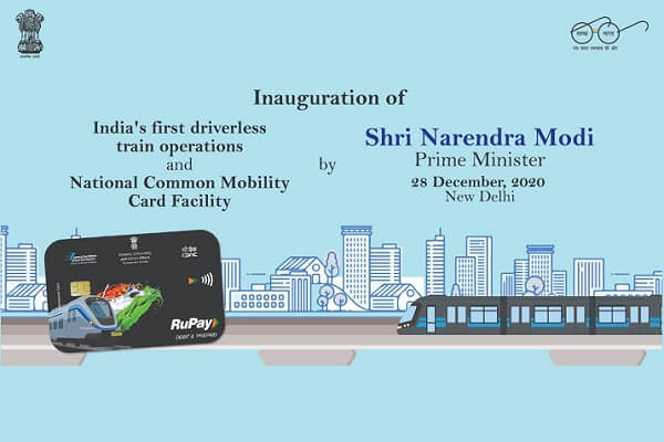 Prime Minister Narendra Modi launches National Common Mobility Card