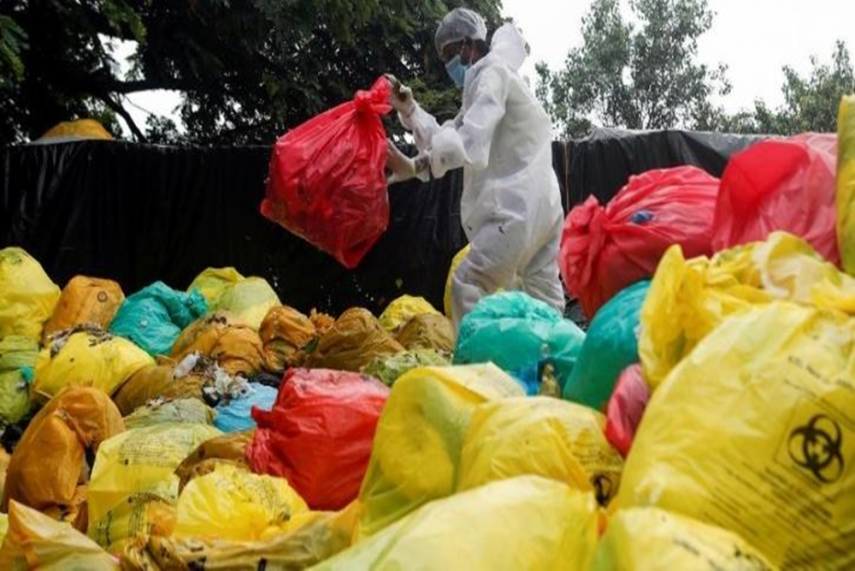 India generated 33,000 tonnes of COVID waste in last seven months