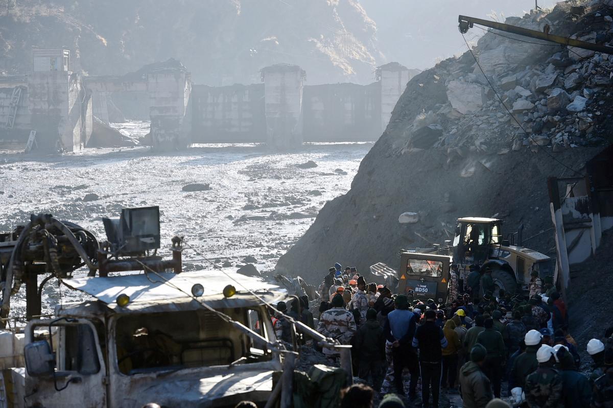Nanda Devi glacier outburst causes flooding in Uttarakhand: 15 dead, 170 missing