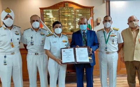 MoU signed between Bharat Electronics Ltd and Indian Navy to develop emerging technologies