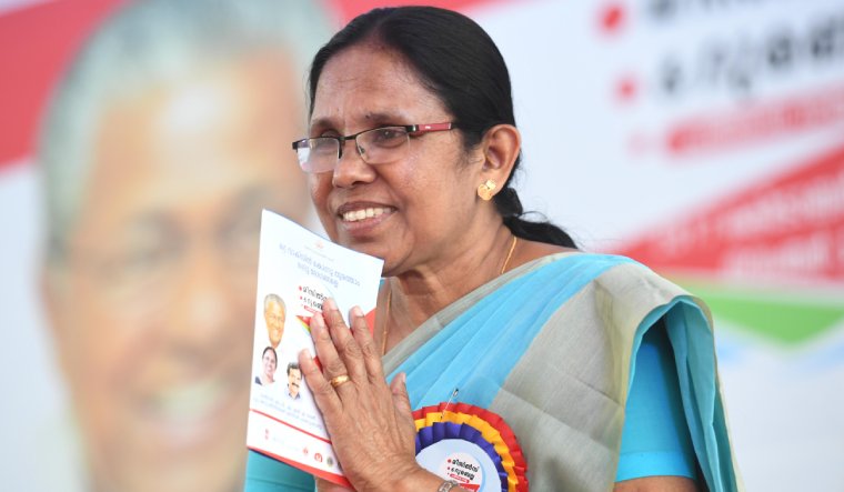 Former Kerala health minister gets prestigious European award