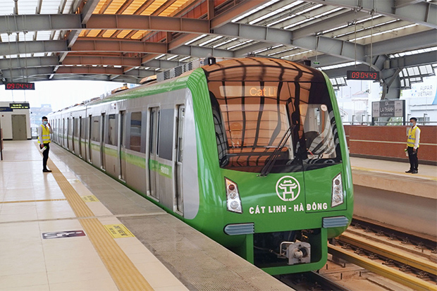 Vietnam’s first metro rail launched in Hanoi