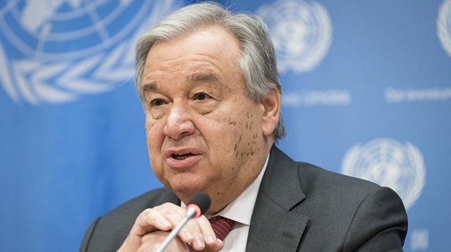 UN chief urges that recovery be the resolution for 2022