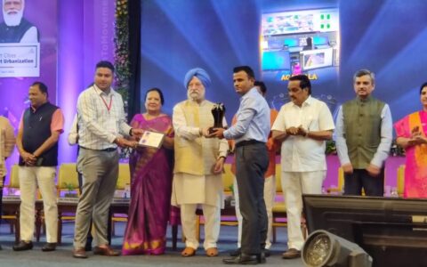 Agartala Smart City awarded at Surat Smart city conclave