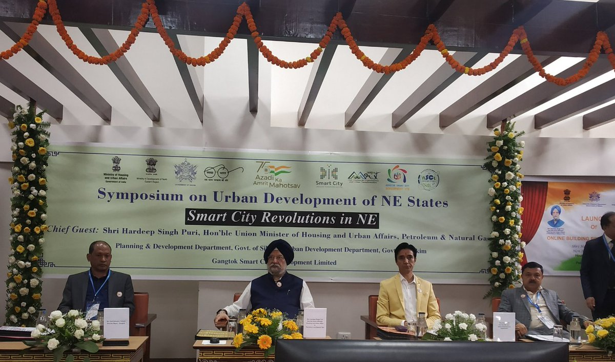 Symposium on Smart Cities Revolution held in Gangtok