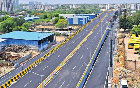 KTR inaugurates new road over bridge in Hyderabad to counter traffic congestion