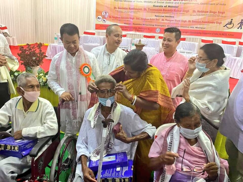 Assistive Devices worth Rs 1 crore distributed in Manipur