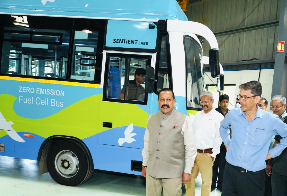 Dr Jitendra Singh launches 1st indigenously developed Hydrogen Fuel Cell Bus