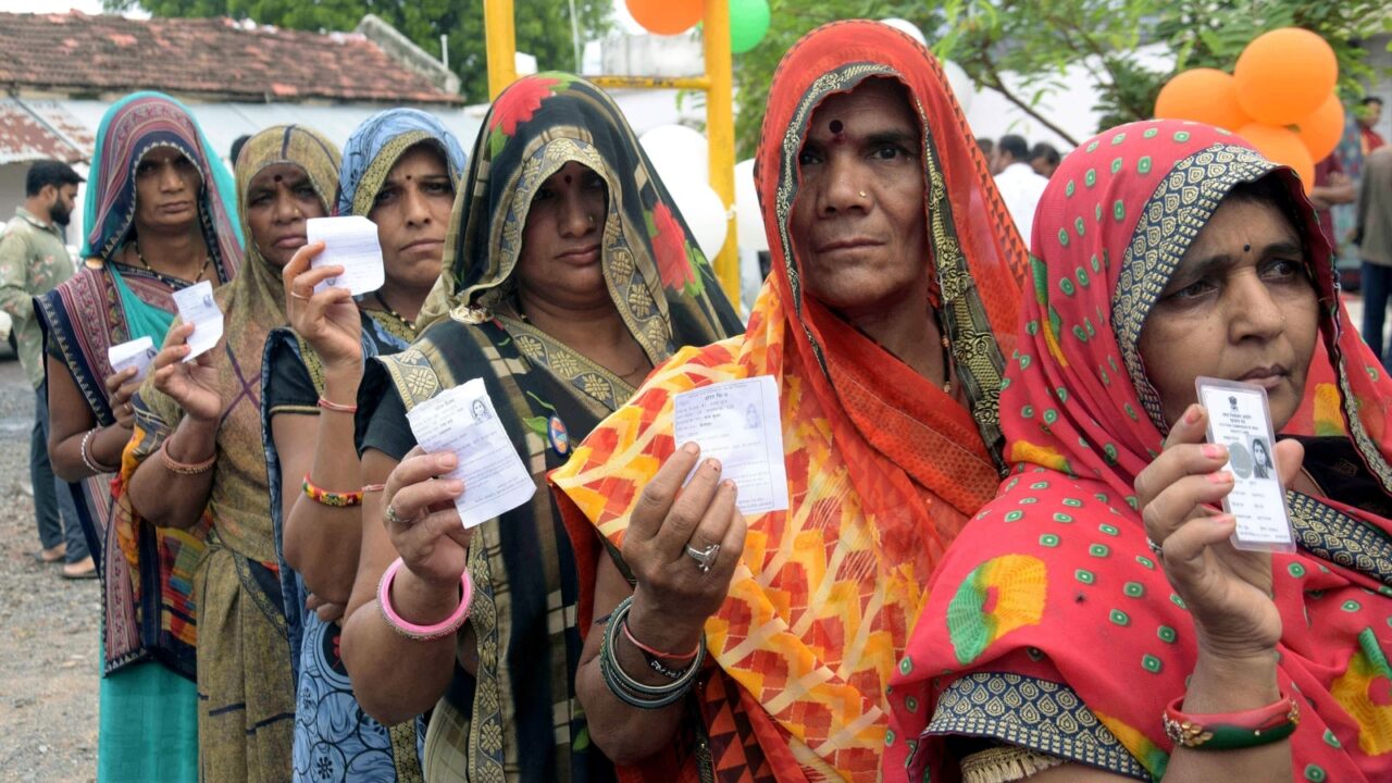 Polling is underway in 46 ULBs of Madhya Pradesh