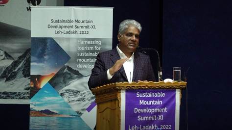 Bhupender Yadav, Environment Minister attended the Sustainable Mountain Development Summit-XI (SMDS-XI), held in Ladakh from October 10 to 12, 2022.