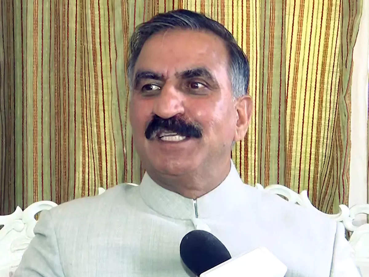 CM Sukhu says HP govt is planning to upgrade some ULBs