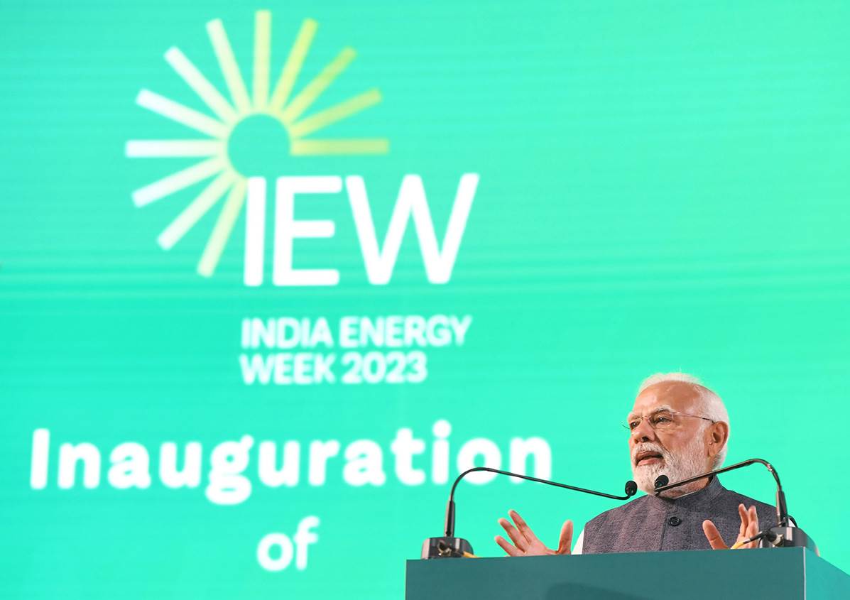 BENGALURU, Karnataka: Prime Minister of India Narendra Modi inaugurated the India Energy Week (IEW) 2023 in Bengaluru on February 6, 2023. The event was held from February 6 to 8, 2023.