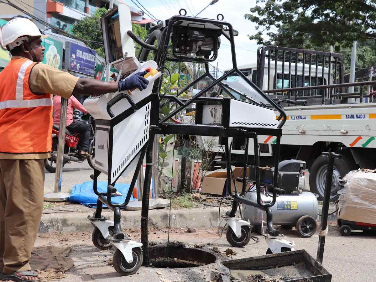 New Town Kolkata Dev Authority adopts Bandicoot robot for sewer cleaning
