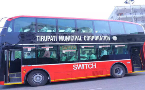 Tirupati introduces double-decker bus for city commuters