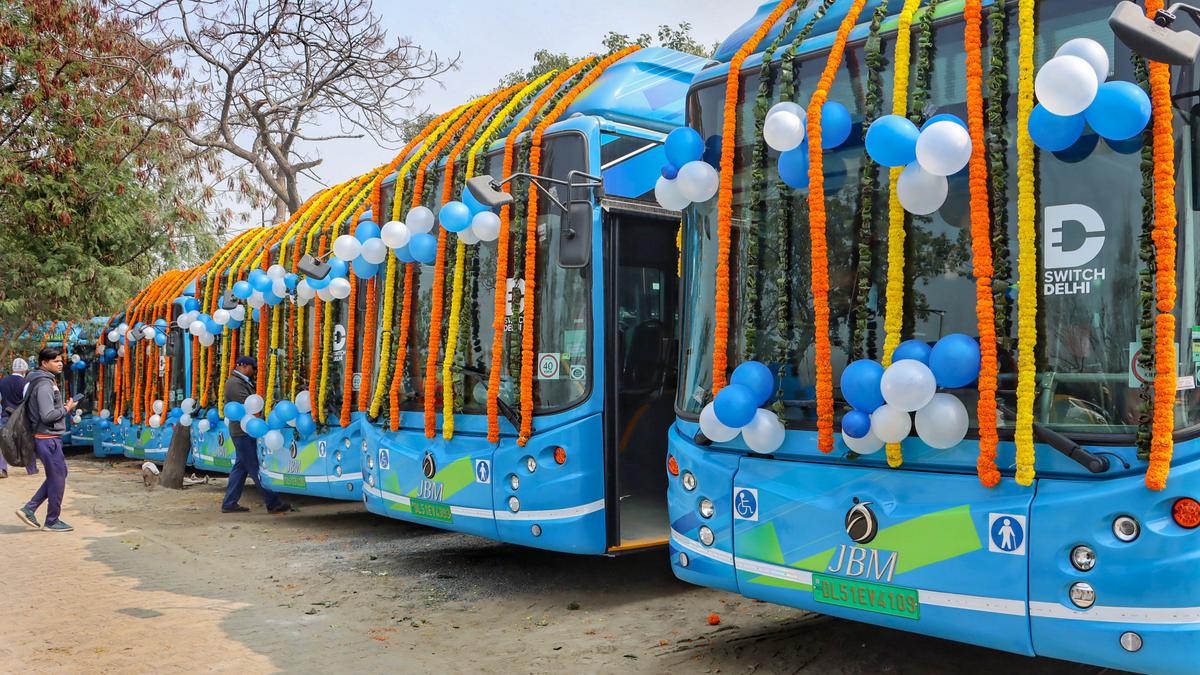 Delhi now have third largest e-bus fleet in world
