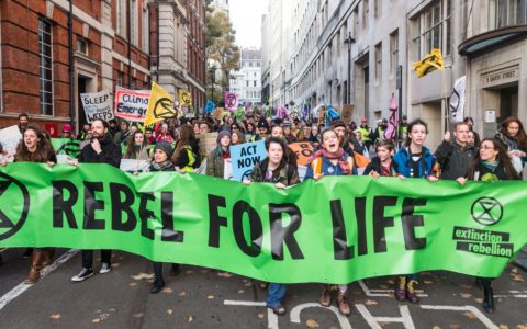 Climate-change-protestors-protest-London’s-Heathrow-Airport