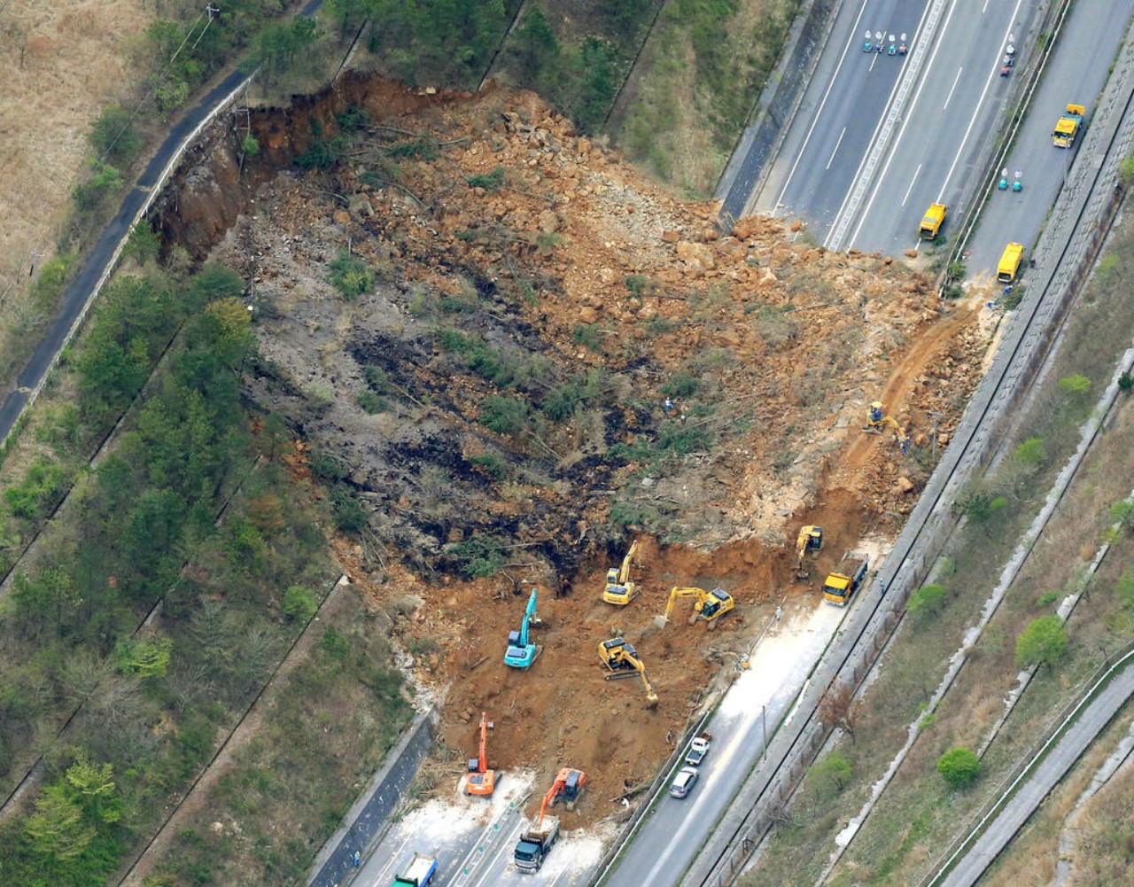 Japan issues evacuation orders due to landslide threat