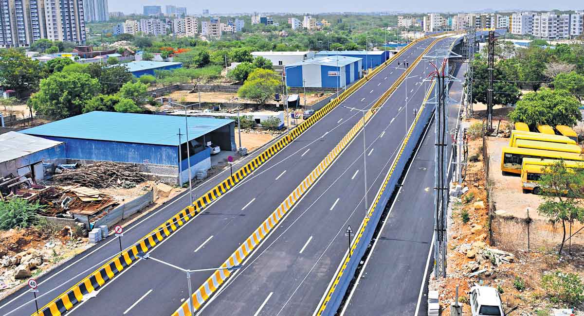 KTR inaugurates new road over bridge in Hyderabad to counter traffic congestion