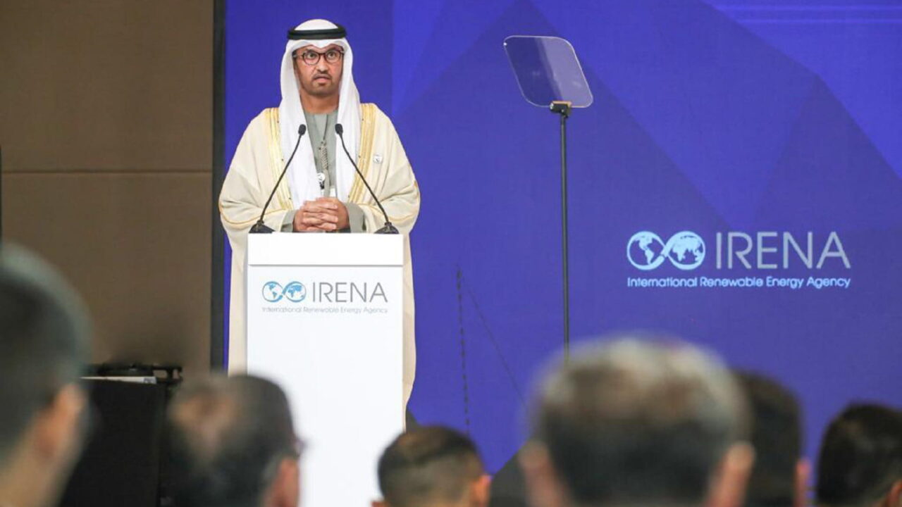 COP28 President Sultan Ahmed Al Jaber addressed 13th session of IRENA assembly