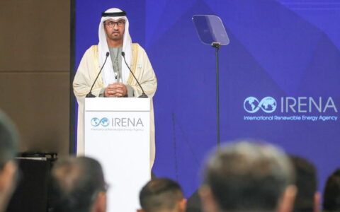 COP28 President Sultan Ahmed Al Jaber addressed 13th session of IRENA assembly